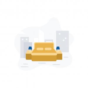 Bed in 4-Bed Female Dormitory Room